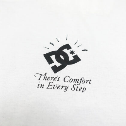 DC THERE'S COMFORT IN EVERY STEP T-SHIRT | WHITE