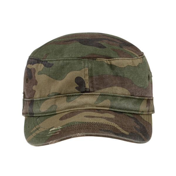 DISTRICT DISTRESSED MILITARY HAT | MILITARY CAMO
