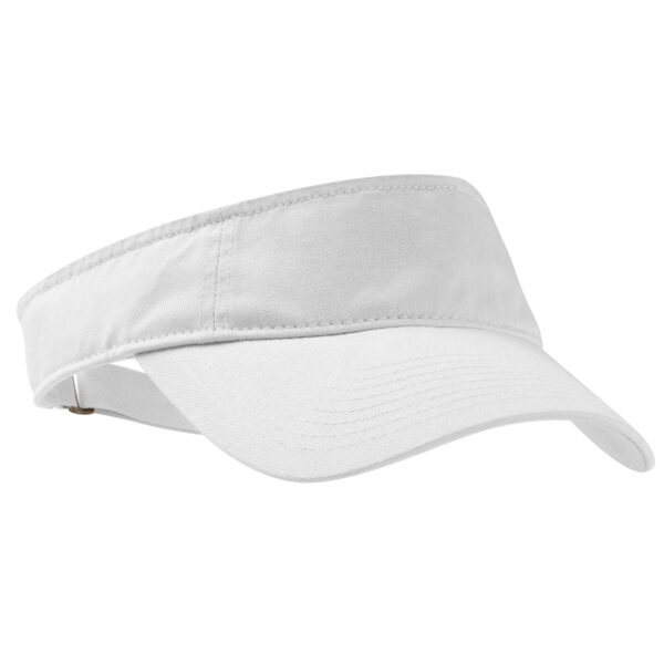 PORT AUTHORITY FASHION VISOR | WHITE