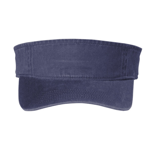 PORT AUTHORITY BEACH WASH VISOR | DENIM BLUE