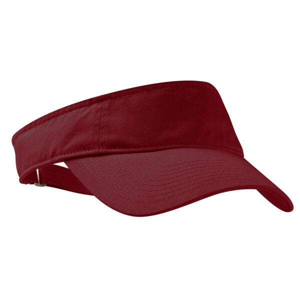 PORT AUTHORITY FASHION VISOR | MAROON